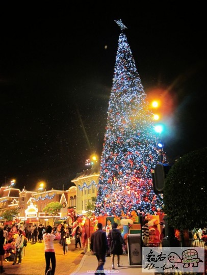 迪士尼的聖誕樹