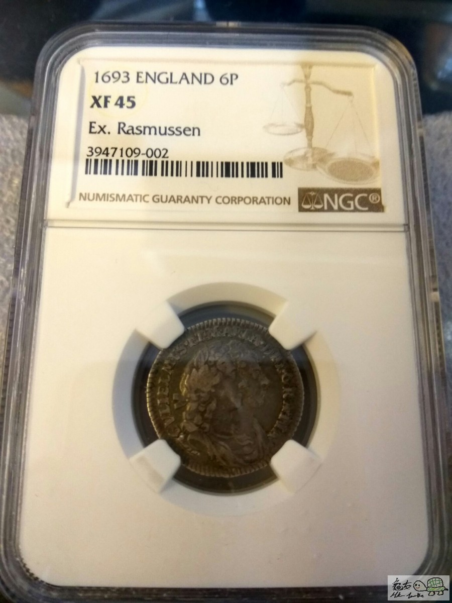 1693年六便士