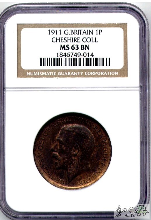 寫名出名收藏家的名字，1便士