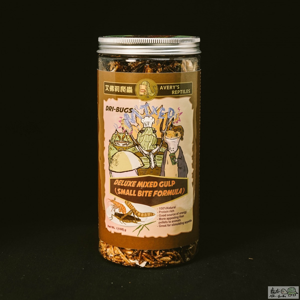 昆蟲混合 Small Bite Formula（紅蝦、麥皮蟲、蟀蟀)