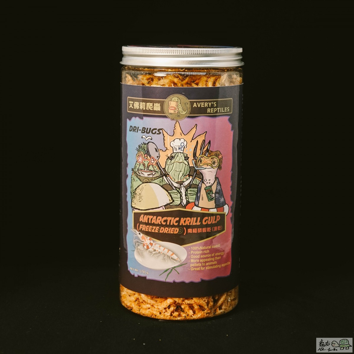 南極磷蝦乾(凍乾) Antarctic Krill Gulp (Freeze Dried)