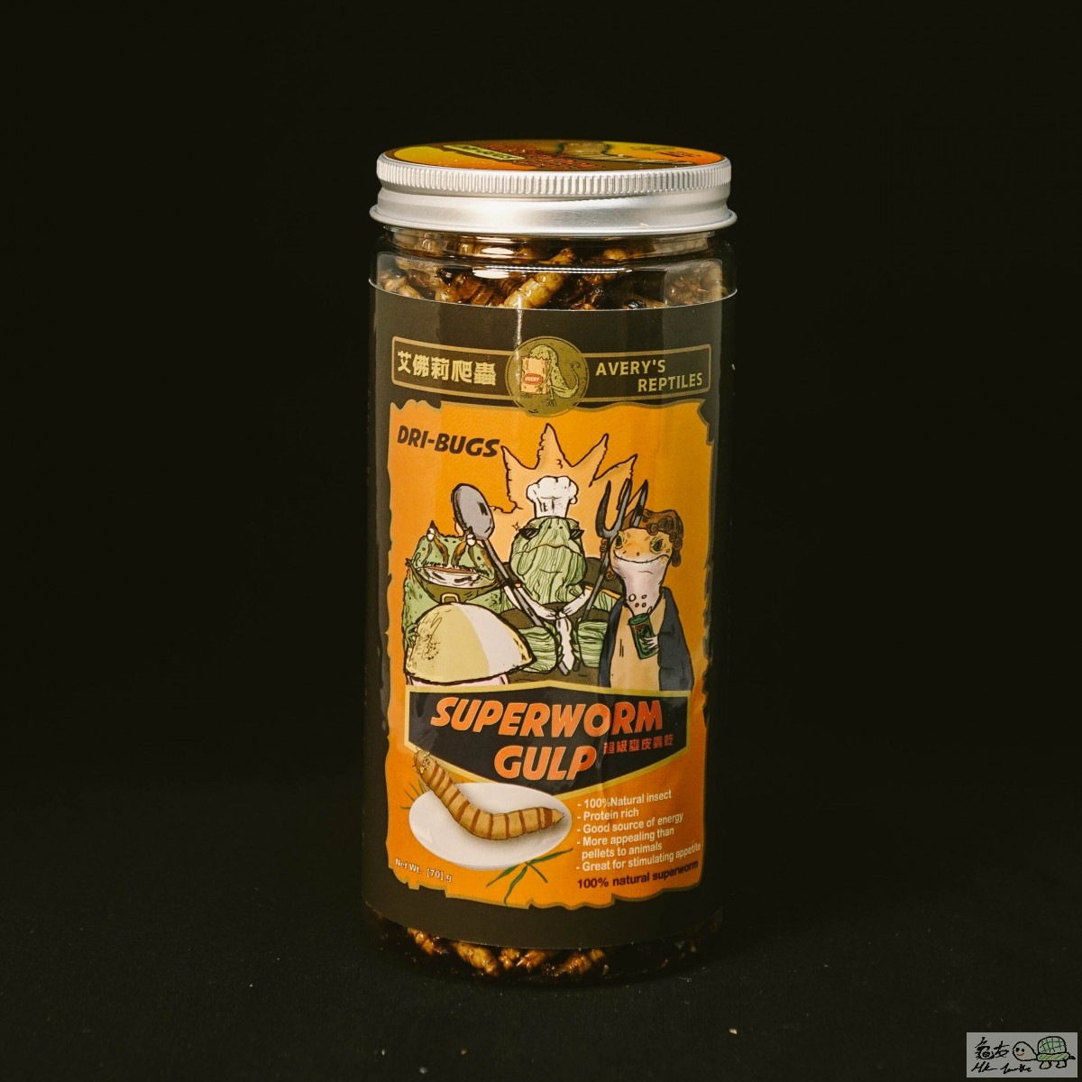【DRI-BUGS】超級麥皮蟲乾Superworm Gulp