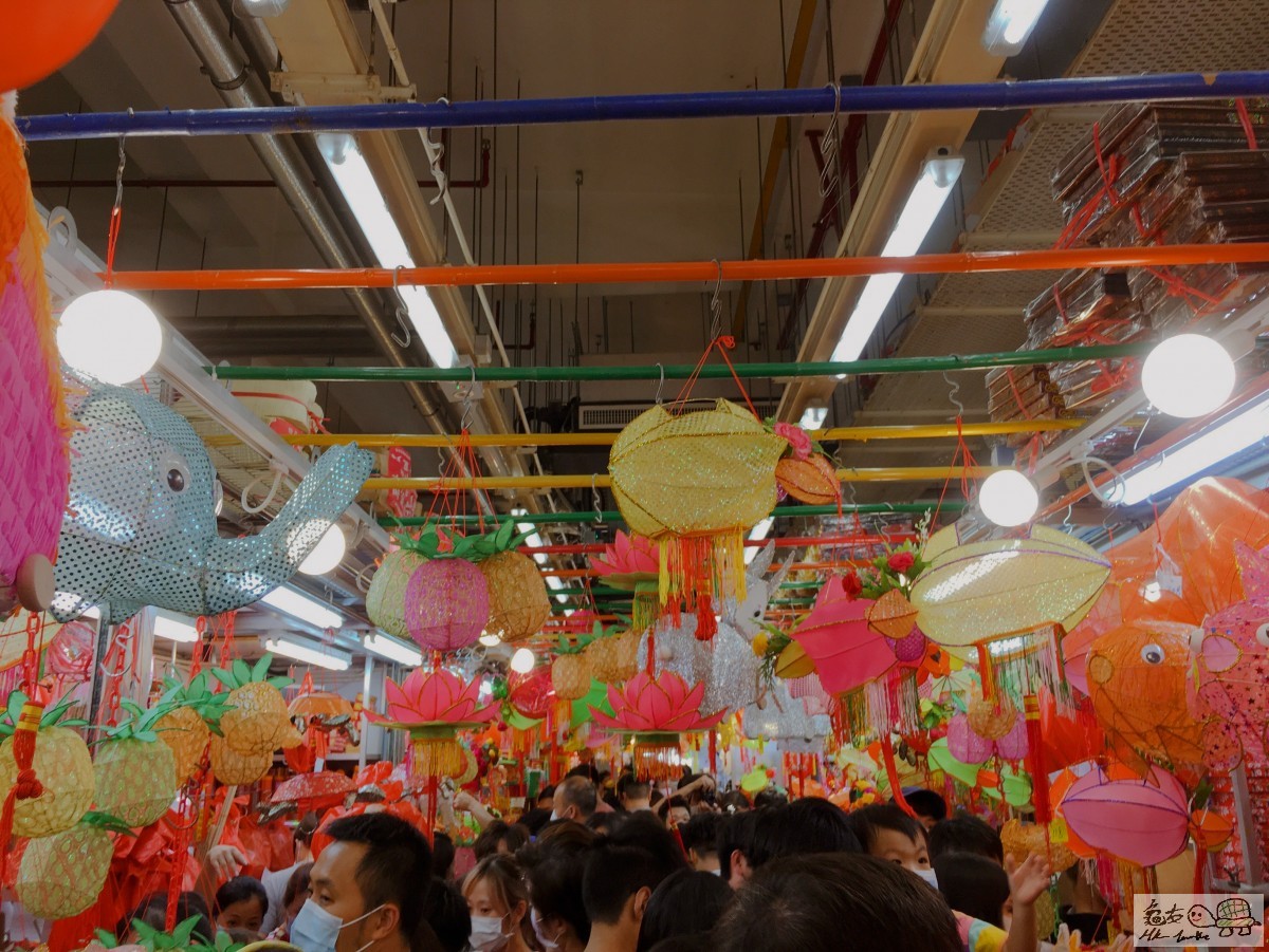 昨天去了大橋街市的燈籠街